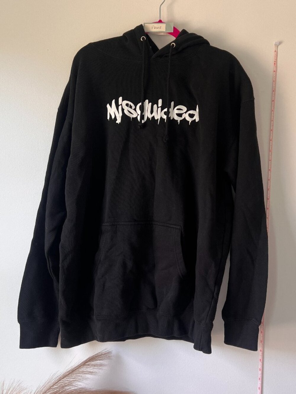 Misguided Co Chicago Stuntlife Black Hoodie Size XL Motorcycle Streetwear